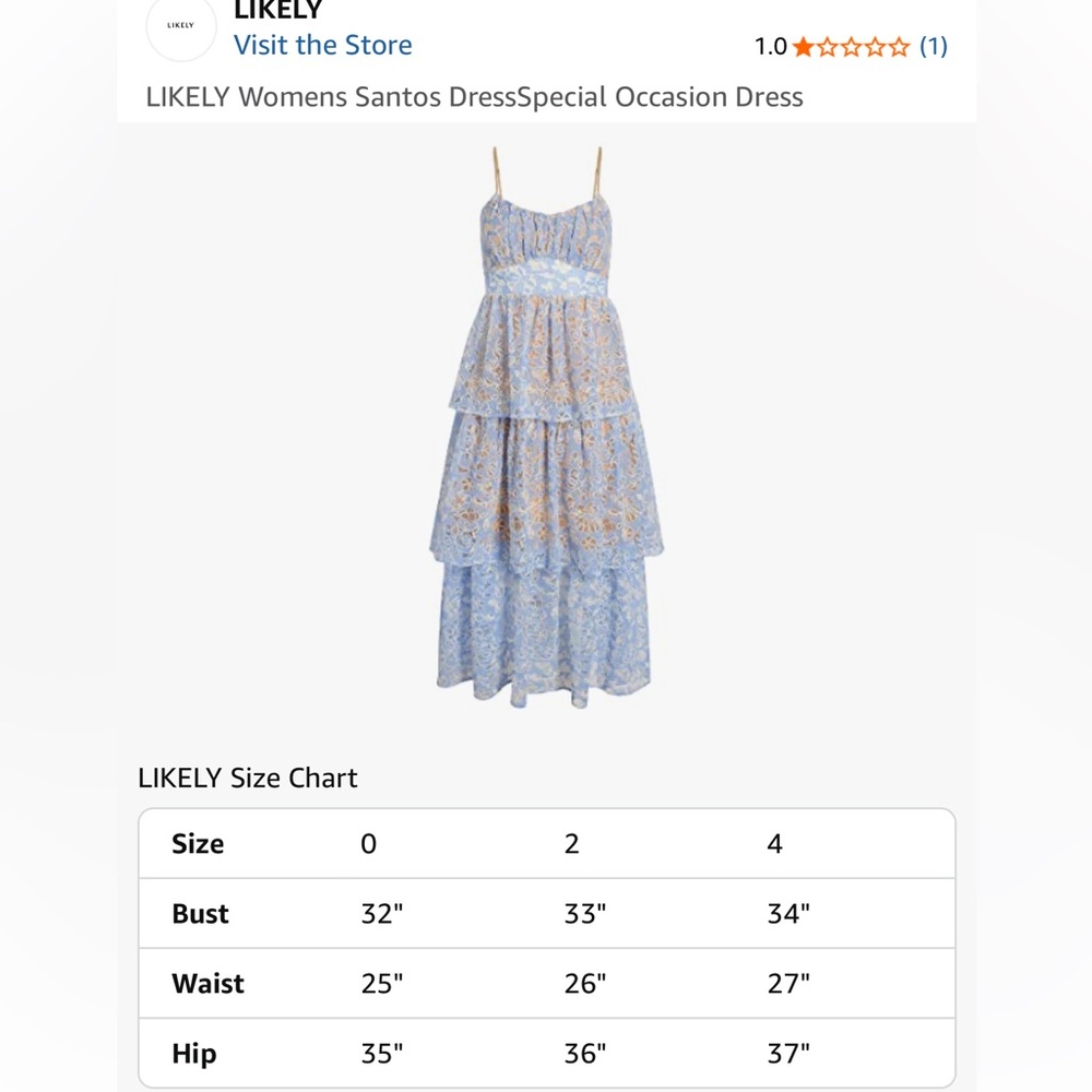 Likely Lavender and Cream Tiered Midi Dress
Never worn - Picture 12 of 14